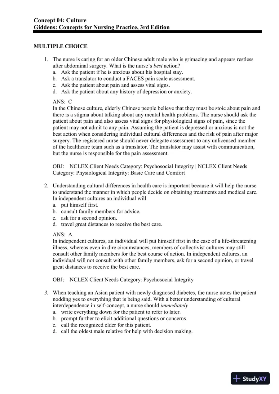 Test Bank for Concepts for Nursing Practice, 3rd Edition (Chapters 1-57), page 13