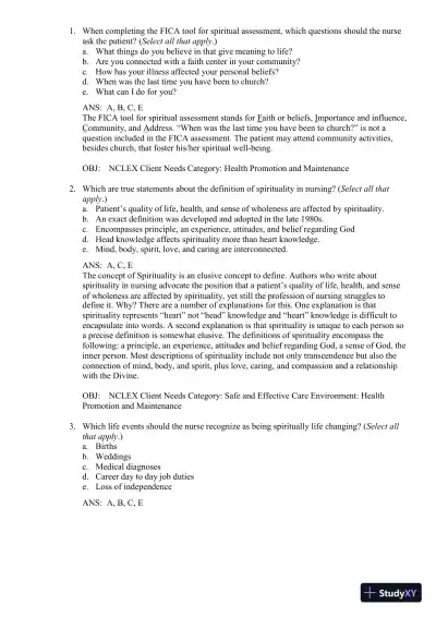 Test Bank for Concepts for Nursing Practice, 3rd Edition (Chapters 1-57) - Page 18 preview image