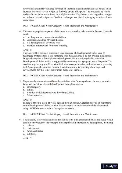 Test Bank for Concepts for Nursing Practice, 3rd Edition (Chapters 1-57) - Page 5 preview image