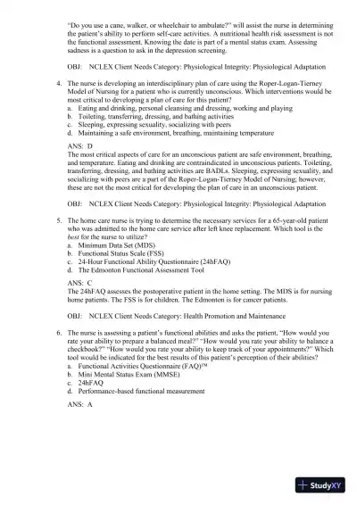 Test Bank for Concepts for Nursing Practice, 3rd Edition (Chapters 1-57) - Page 8 preview image