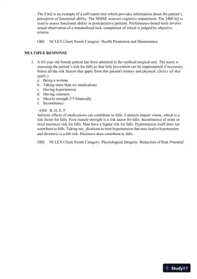 Test Bank for Concepts for Nursing Practice, 3rd Edition (Chapters 1-57) - Page 9 preview image