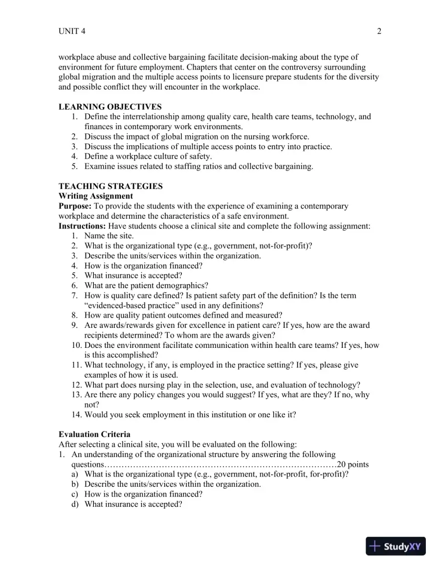 Policy And Politics In Nursing And Healthcare - Revised Reprint , 6th Edition Lecture Notes, page 21