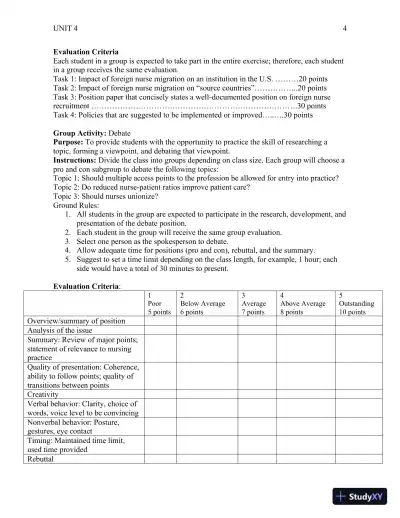 Policy And Politics In Nursing And Healthcare - Revised Reprint , 6th Edition Lecture Notes - Page 23 preview image