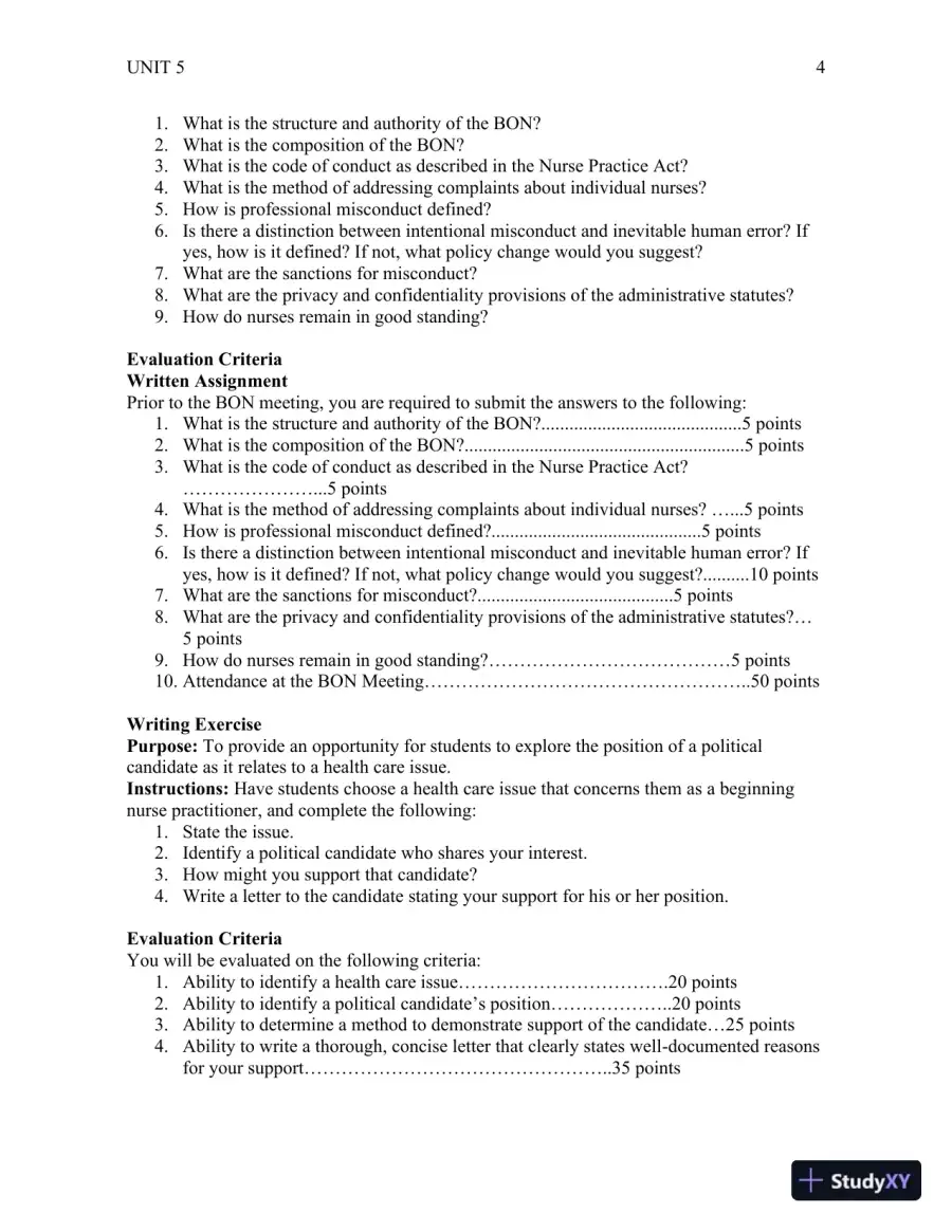 Policy And Politics In Nursing And Healthcare - Revised Reprint , 6th Edition Lecture Notes, page 29