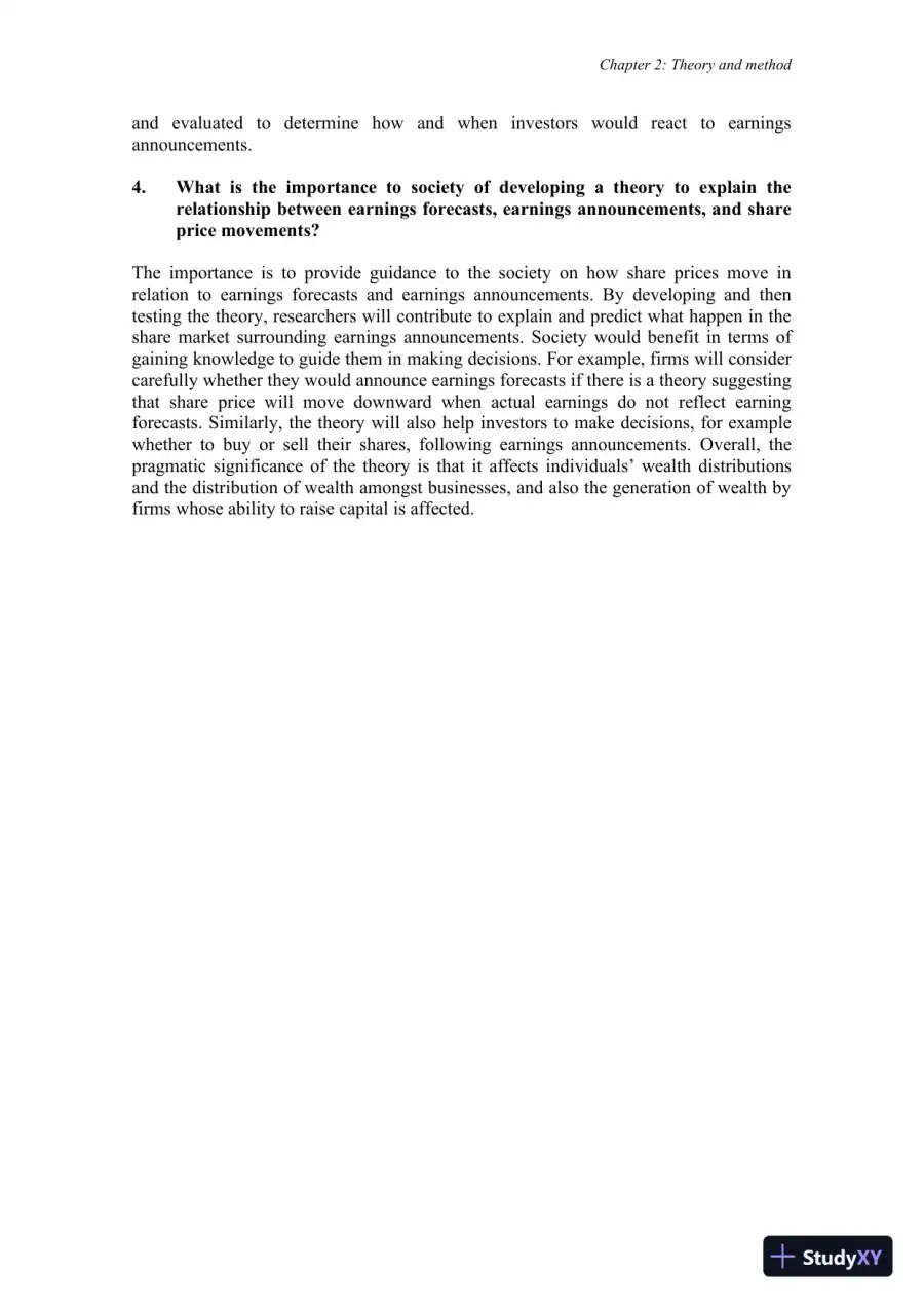 Accounting Theory, 7th Edition Solution Manual, page 23