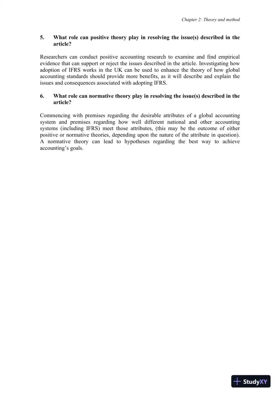 Accounting Theory, 7th Edition Solution Manual, page 27