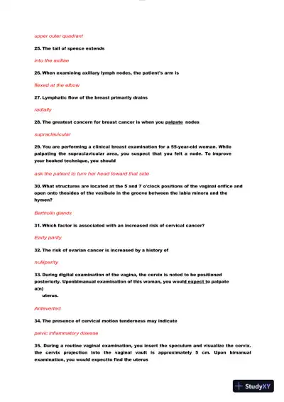 NURS612 Maryville University Pathophysiology Final Exam With Answers (114 Solved Questions) - Page 4 preview image