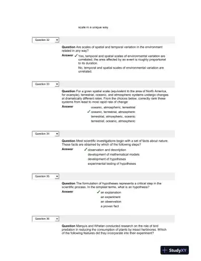 Test Bank For Economy of Nature, 6th Edition - Page 10 preview image