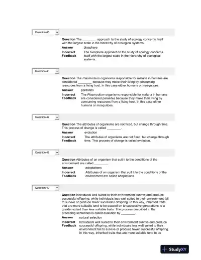Test Bank For Economy of Nature, 6th Edition - Page 13 preview image