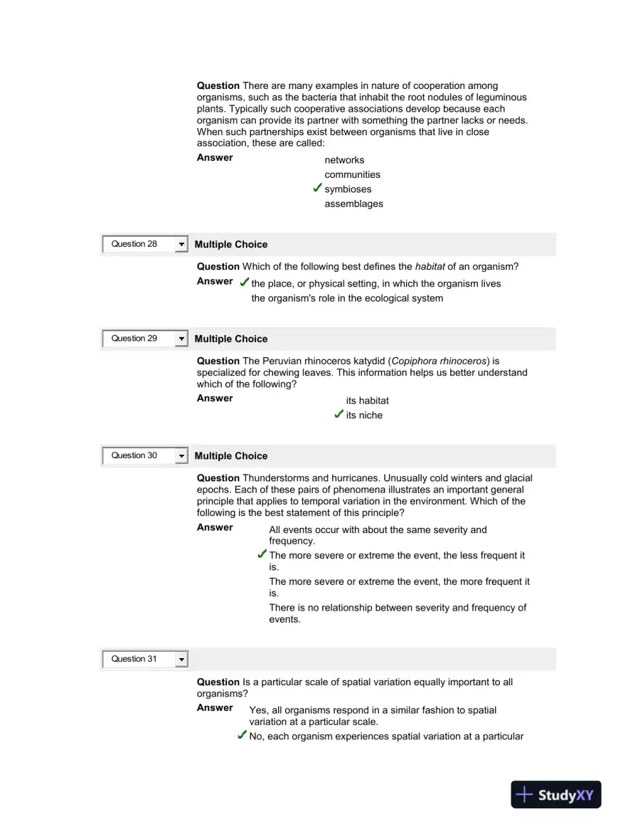 Test Bank For Economy of Nature, 6th Edition, page 9