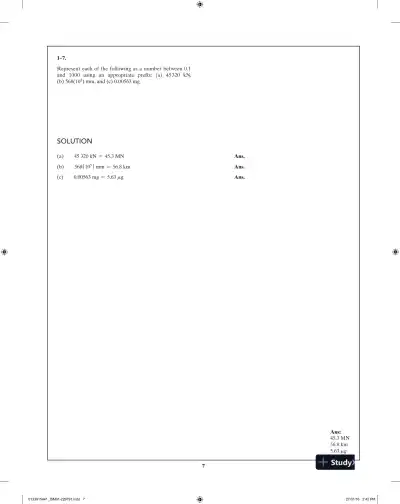 Solution Manual for Engineering Mechanics Statics in SI Units, 14th Edition - Page 8 preview image