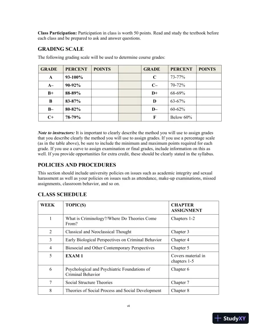 Lecture Notes For Criminology Today: An Integrative Introduction, 10th Edition, page 6