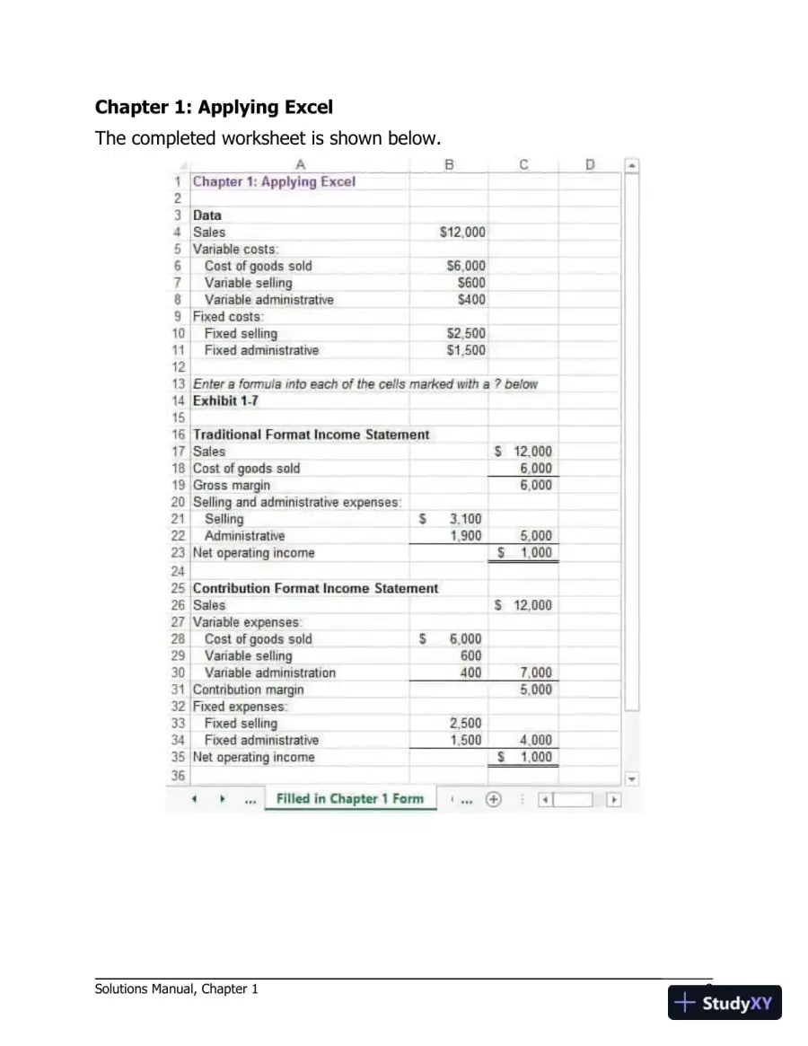 Solution Manual For Managerial Accounting 16th Edition Solution Manual, page 4