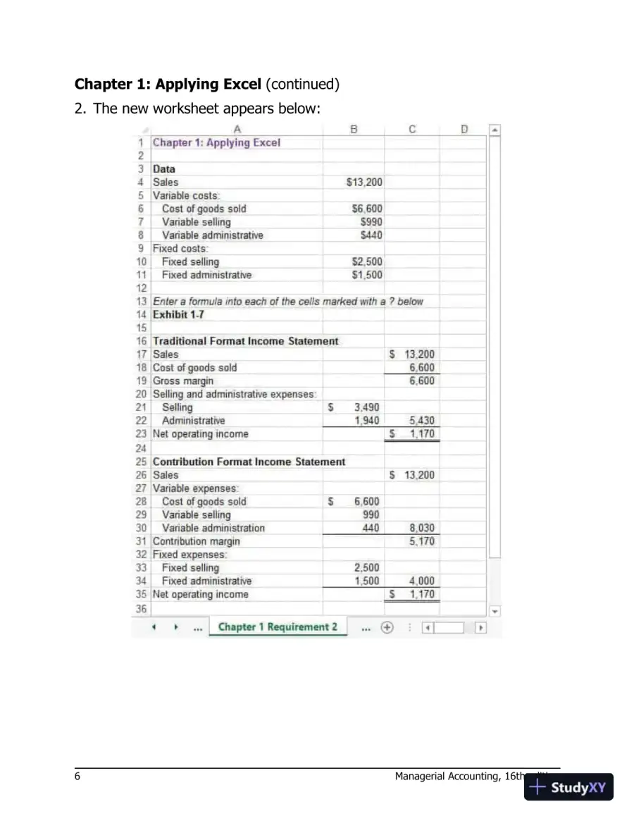 Solution Manual For Managerial Accounting 16th Edition Solution Manual, page 7
