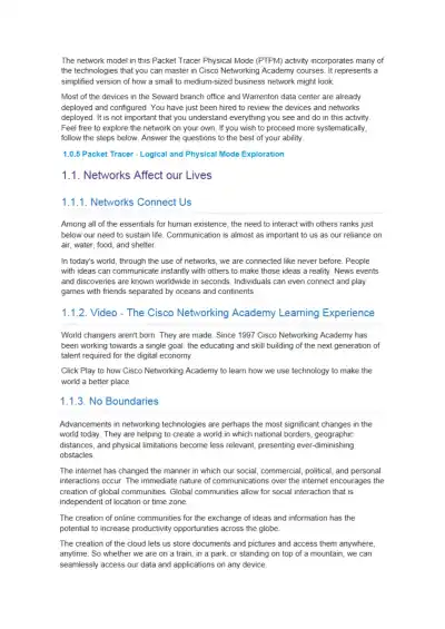 CCNA 1 v7 - Page 4 preview image