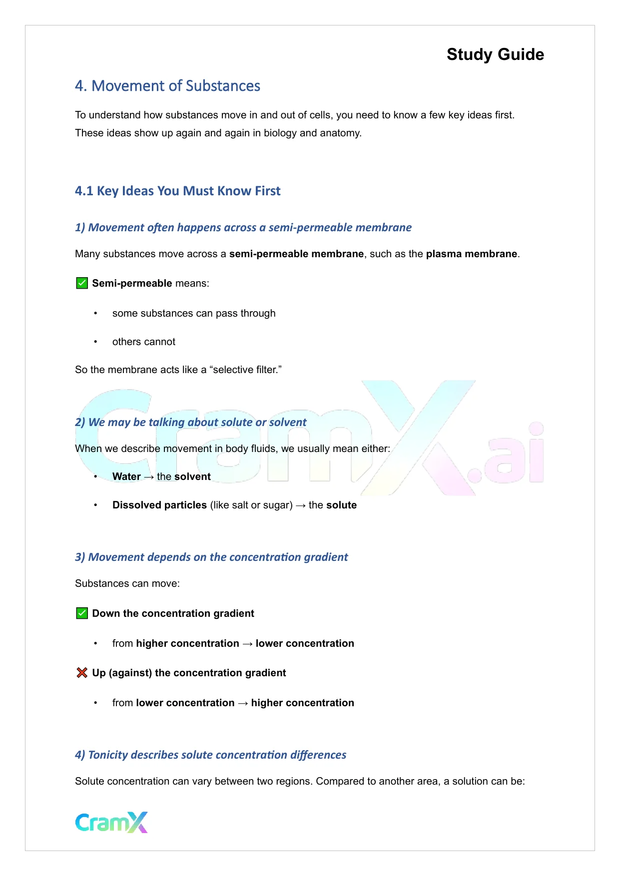 Anatomy and Physiology - The Cell - Page 10 preview image