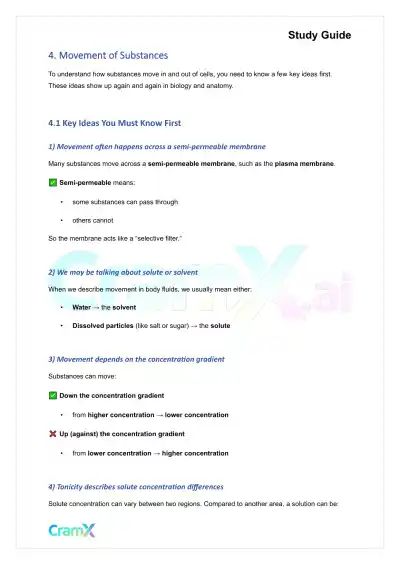 Anatomy and Physiology - The Cell - Page 10 preview image