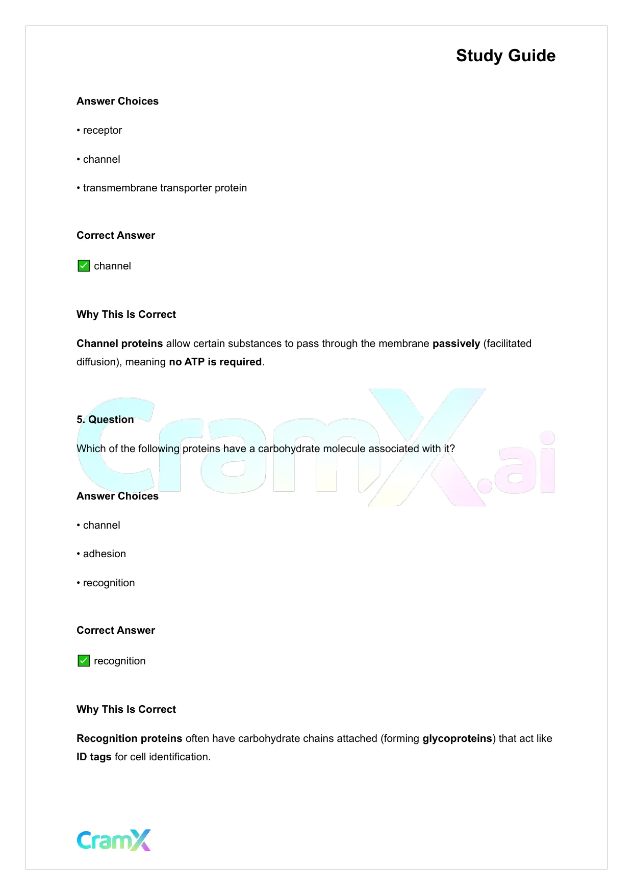 Anatomy and Physiology - The Cell - Page 3 preview image