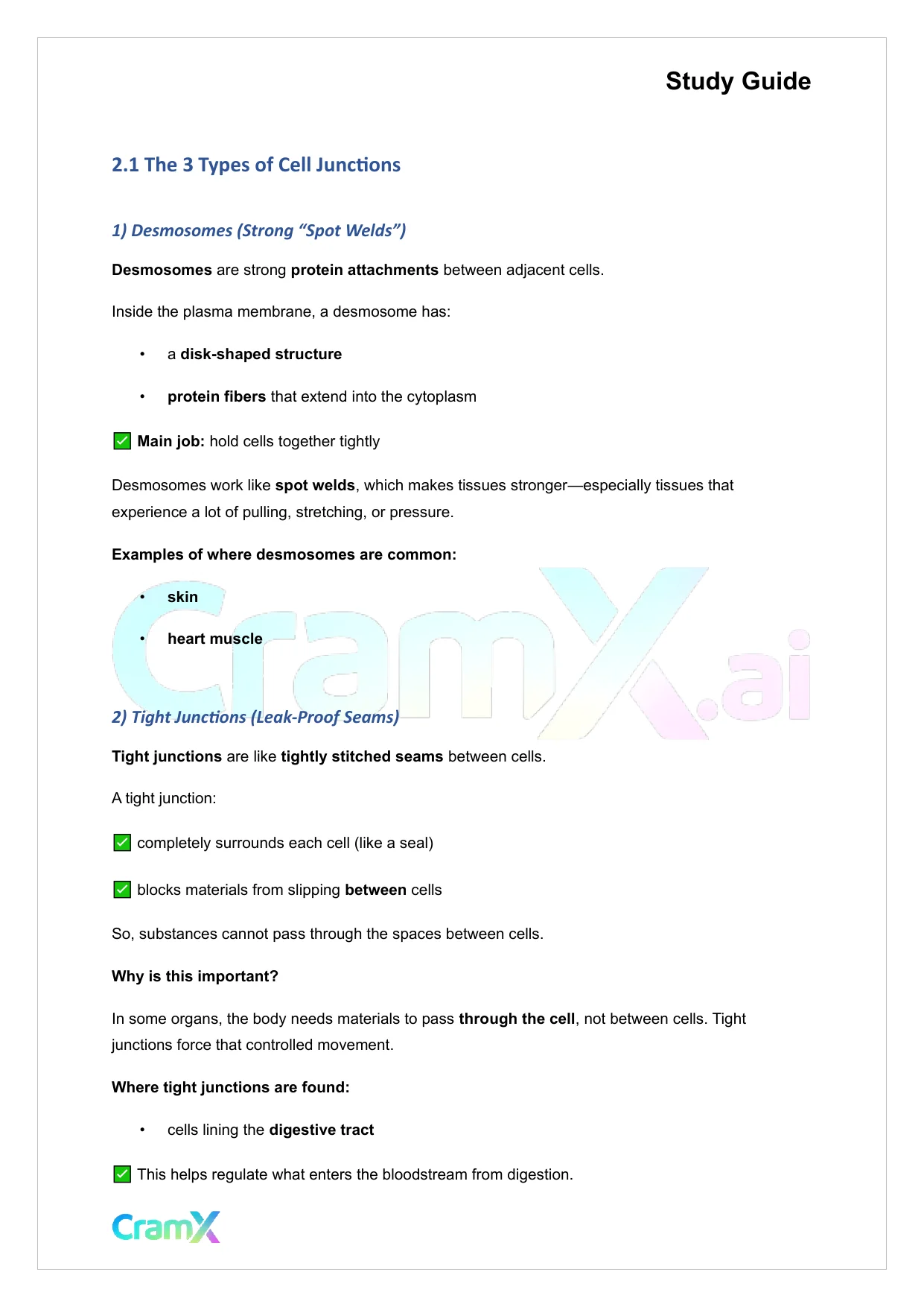 Anatomy and Physiology - The Cell - Page 7 preview image