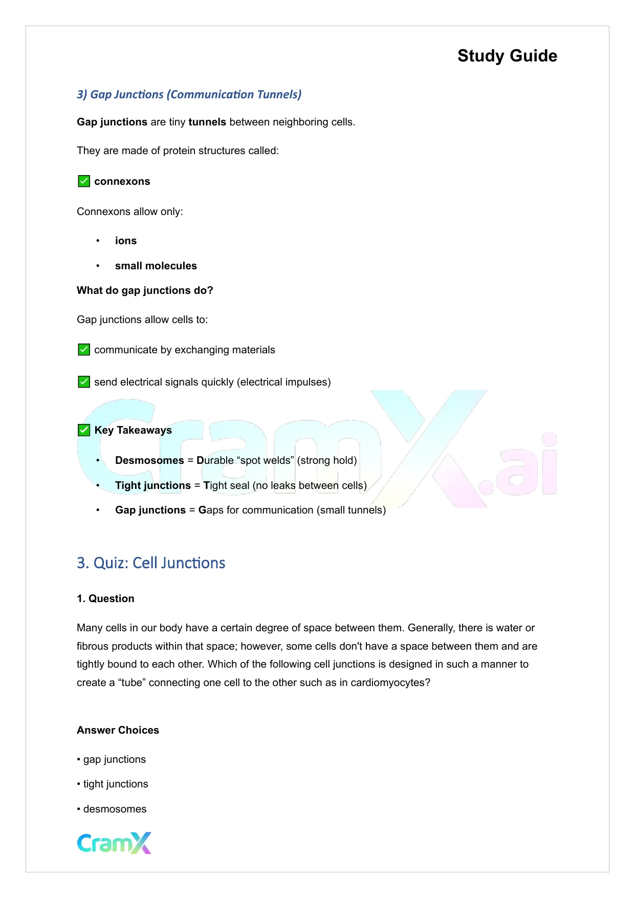 Anatomy and Physiology - The Cell - Page 8 preview image