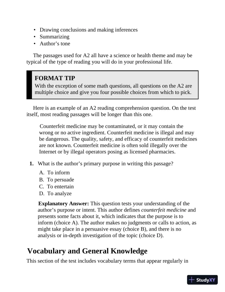 4 HESI A2 Practice Tests (2020), page 15
