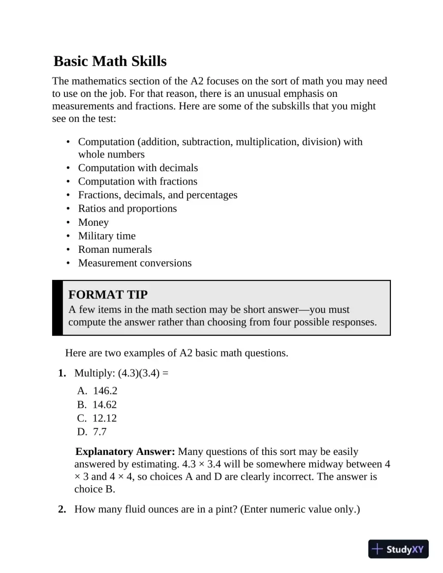4 HESI A2 Practice Tests (2020), page 18