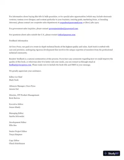 CCNP and CCIE Data Center Core DCCOR 350-601 Official Cert Guide (2020) - Page 17 preview image