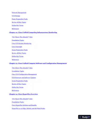 CCNP and CCIE Data Center Core DCCOR 350-601 Official Cert Guide (2020) - Page 30 preview image