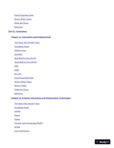 CCNP and CCIE Data Center Core DCCOR 350-601 Official Cert Guide (2020) - Page 31 preview image