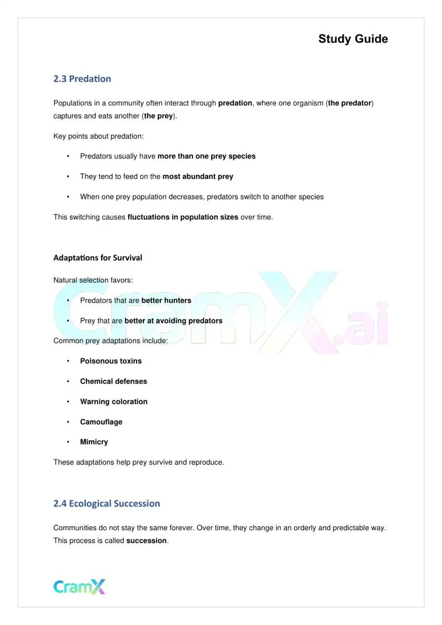 Biology - Ecology, page 5