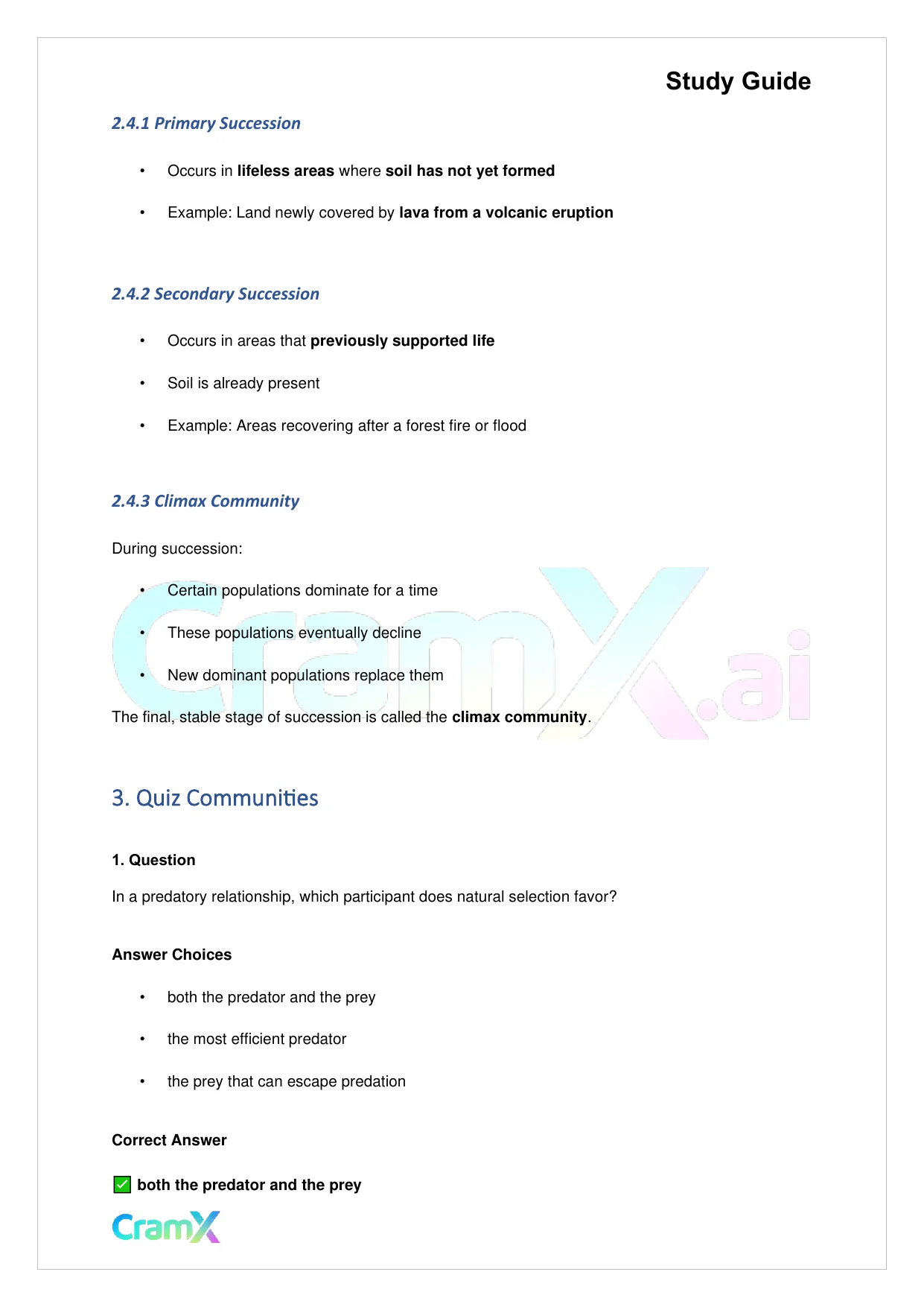 Biology - Ecology - Page 6 preview image