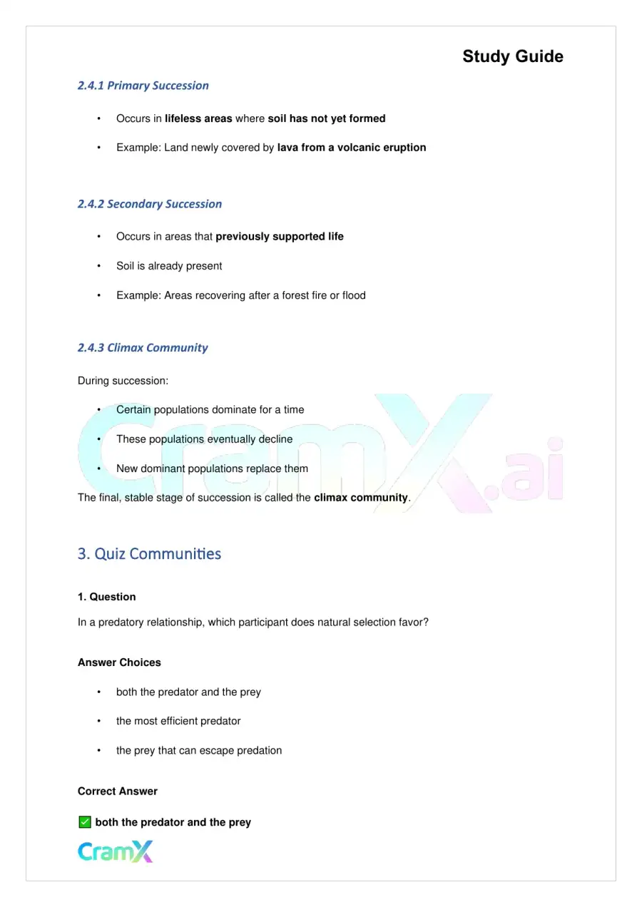 Biology - Ecology, page 6