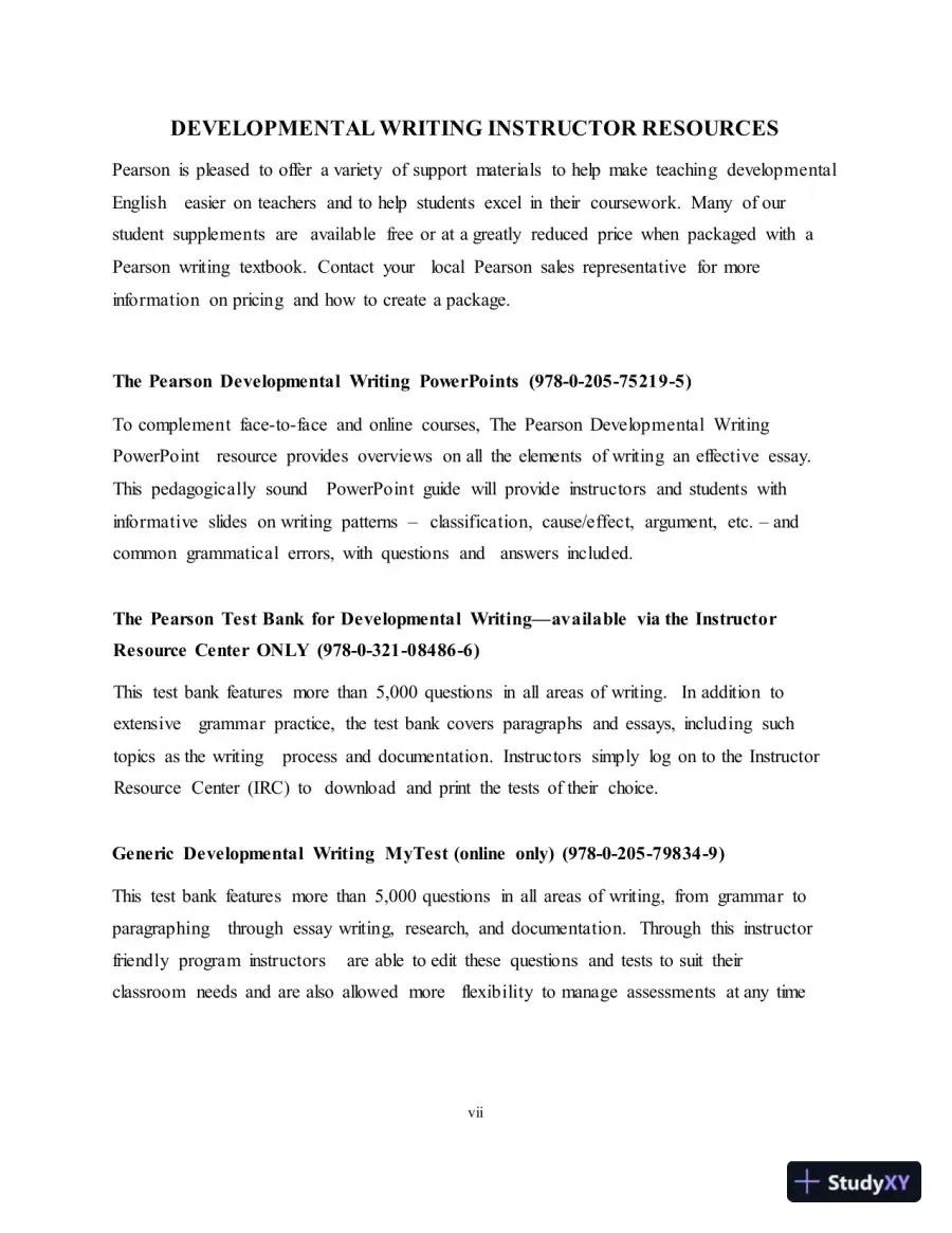 Wordsmith: A Guide to College Writing, 7th Edition Class Notes, page 4
