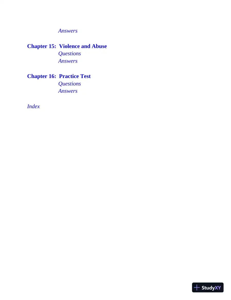 The Psychiatric-Mental Health Nurse Practitioner Certification Review Manual (2020), page 12