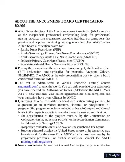 The Psychiatric-Mental Health Nurse Practitioner Certification Review Manual (2020) - Page 22 preview image