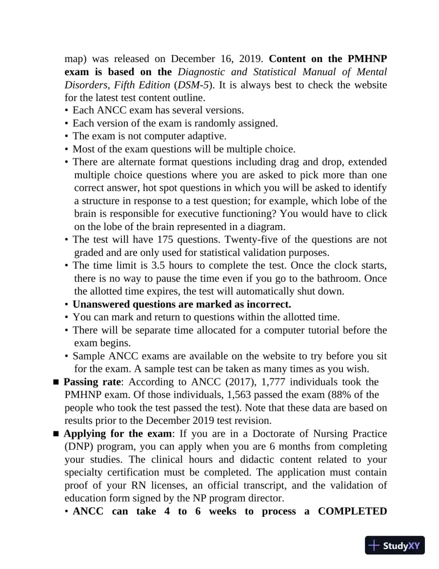 The Psychiatric-Mental Health Nurse Practitioner Certification Review Manual (2020), page 23