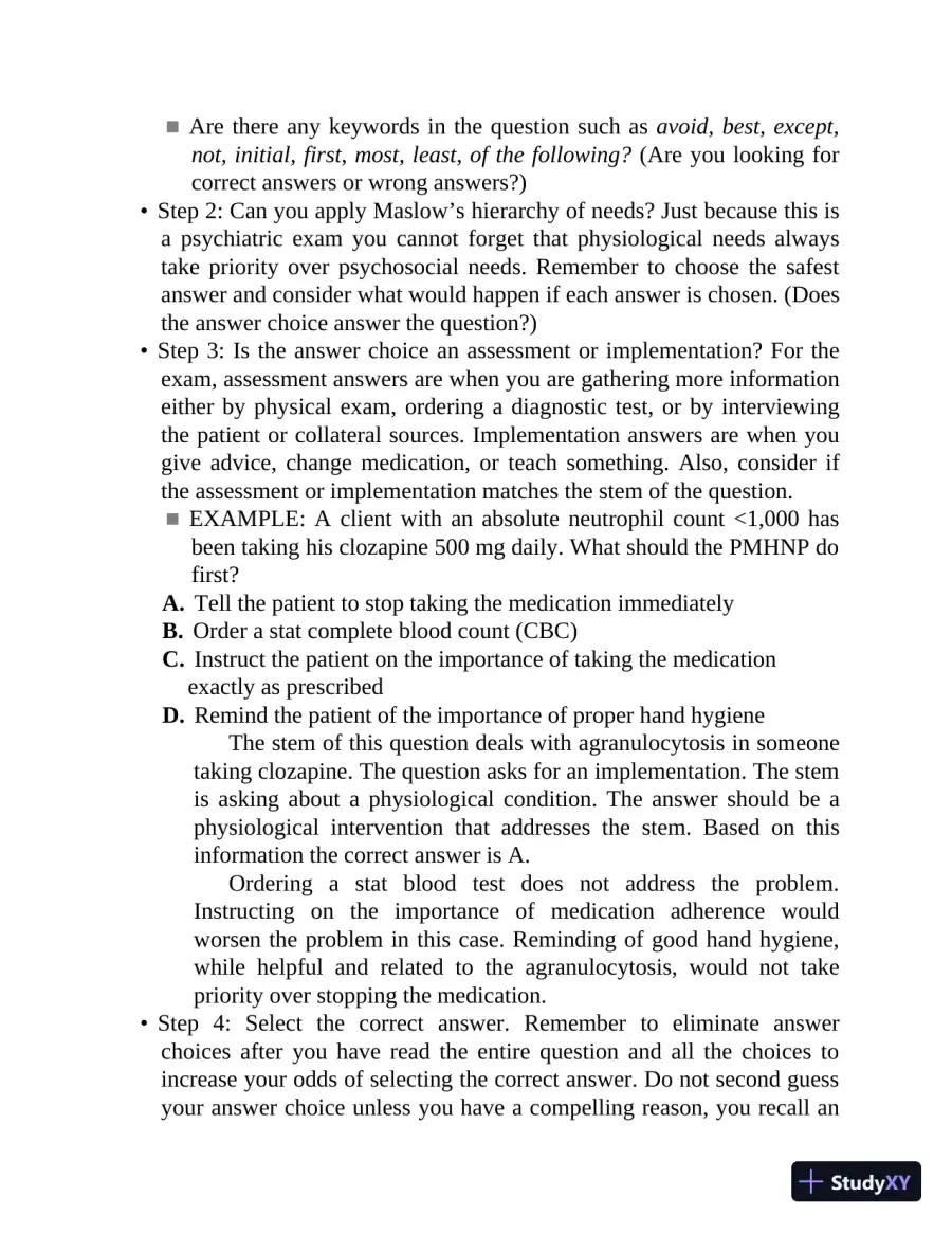 The Psychiatric-Mental Health Nurse Practitioner Certification Review Manual (2020), page 30