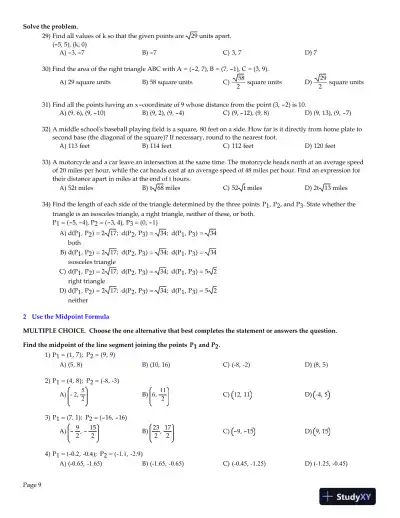 Solution Manual for College Algebra Concepts Through Functions, 3rd Edition - Page 10 preview image