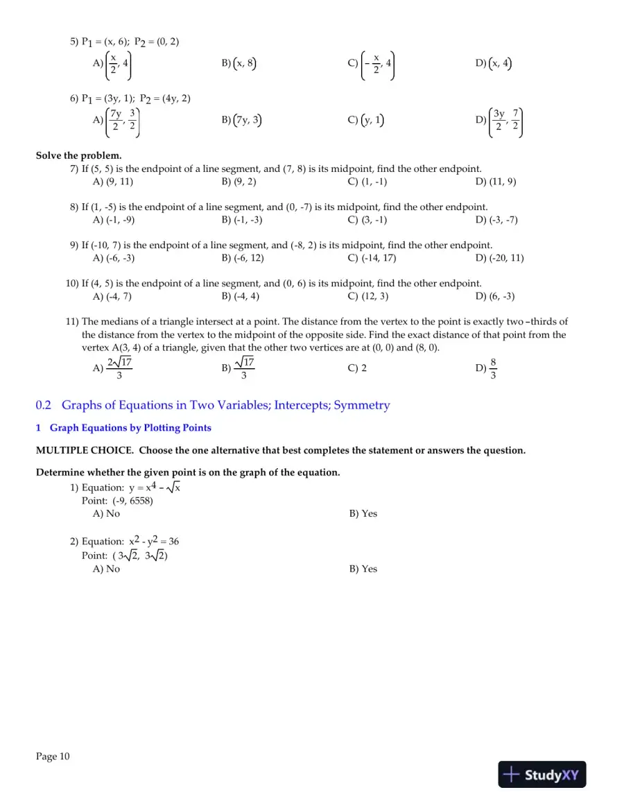 Solution Manual for College Algebra Concepts Through Functions, 3rd Edition, page 11
