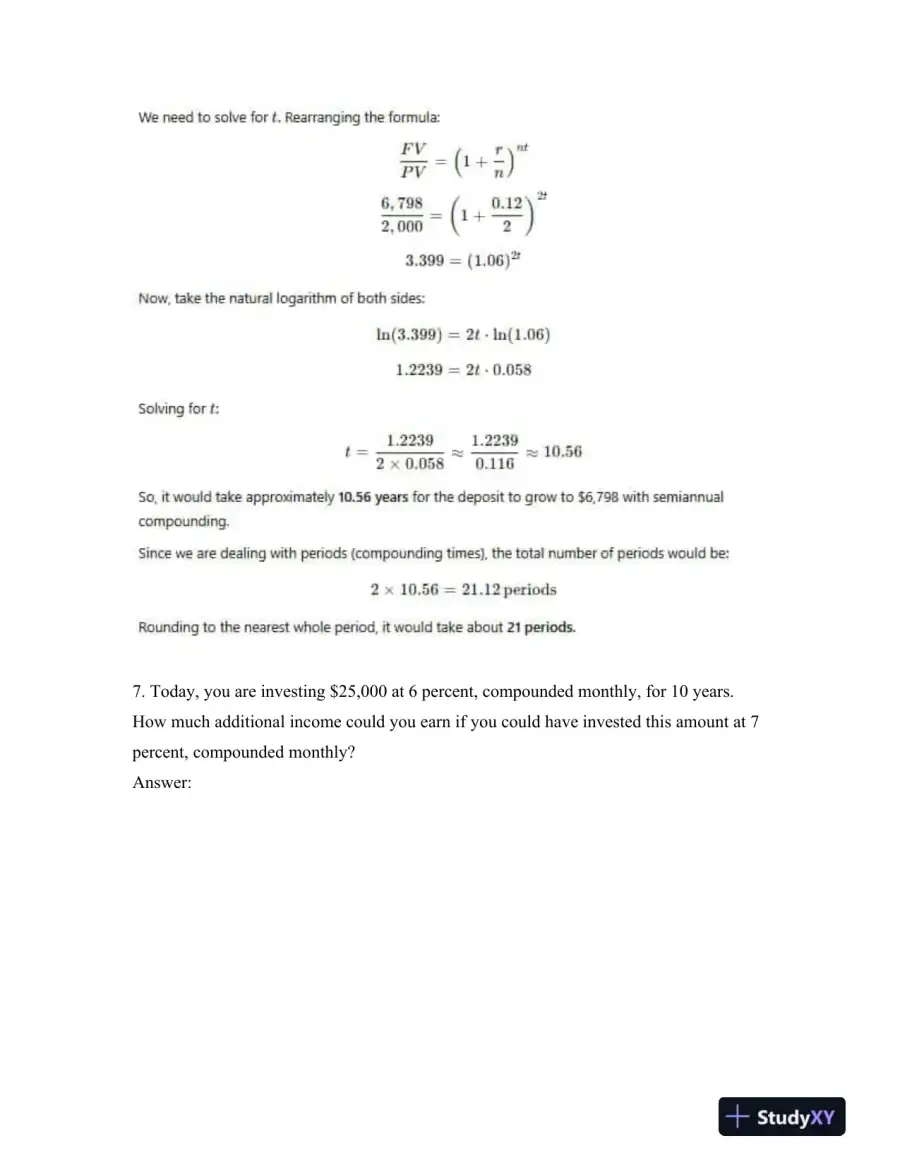 Compound Interest and Investment Growth: A Comprehensive Study, page 6