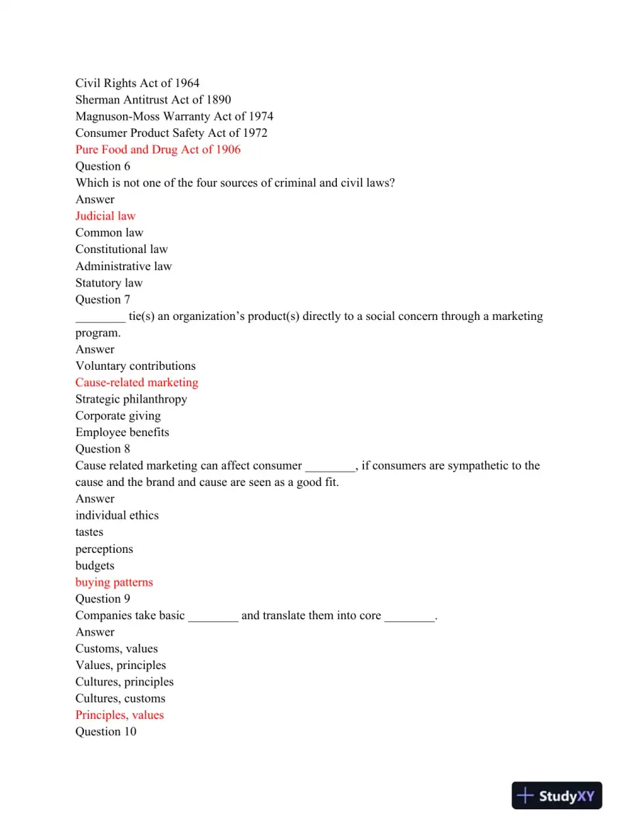 HRM 522 Week 5 Midterm Exam Part 2 Version 1 & 2, page 3