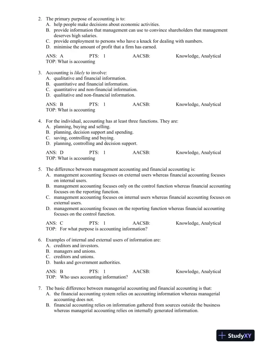 Contemporary Accounting 8th Edition Test Bank, page 4