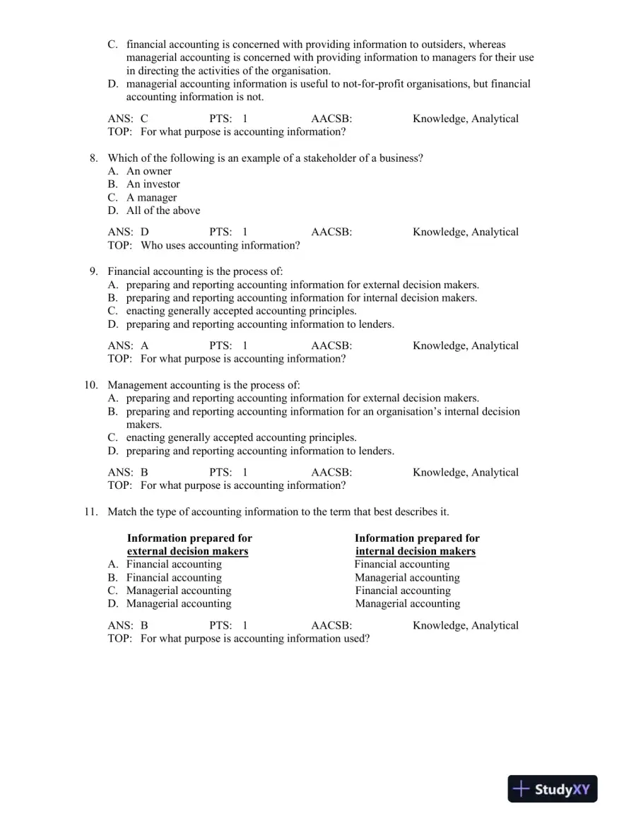 Contemporary Accounting 8th Edition Test Bank, page 5