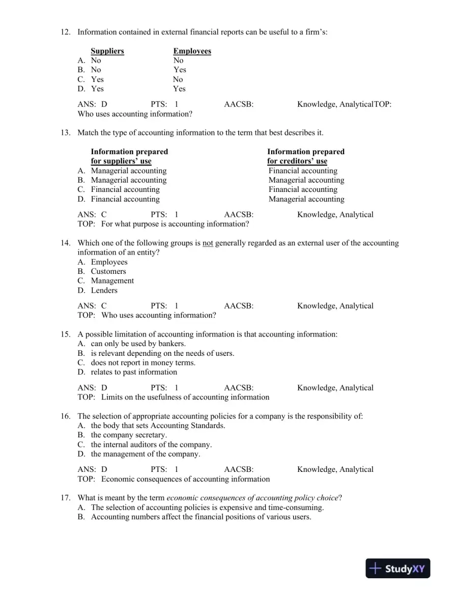 Contemporary Accounting 8th Edition Test Bank, page 6