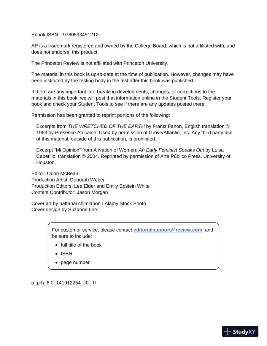 Princeton Review AP World History: Modern Premium Prep, 2023: 6 Practice Tests + Complete Content Review (2022), page 5