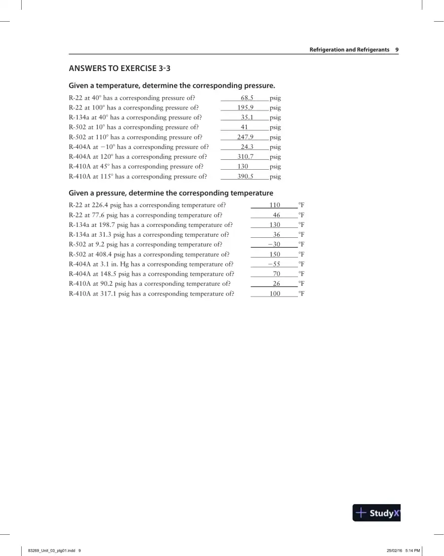 Solution Manual For Refrigeration and Air Conditioning Technology, 8th Edition, page 13