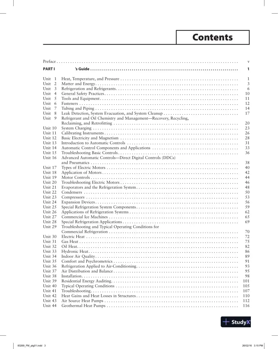 Solution Manual For Refrigeration and Air Conditioning Technology, 8th Edition, page 3