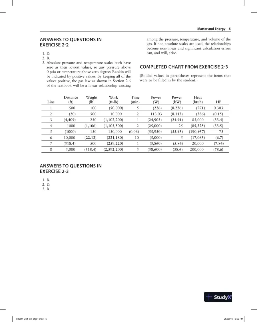 Solution Manual For Refrigeration and Air Conditioning Technology, 8th Edition, page 9