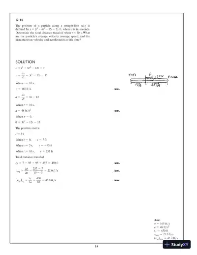 Engineering Mechanics: Dynamics 14th Edition Solution Manual - Page 15 preview image