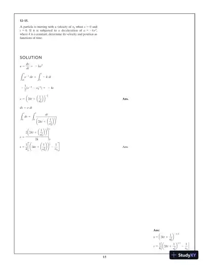 Engineering Mechanics: Dynamics 14th Edition Solution Manual - Page 16 preview image